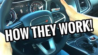 PADDLE SHIFTERS How They Work Explained [upl. by Trebor]