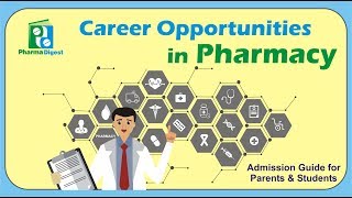 Career Opportunities in Pharmacy [upl. by Daggett457]