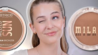 Which one to buy REVIEW on NEW MILANI cream bronzer  Moody Eye Makeup [upl. by Tresa524]