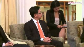 CE meets Singapore PM 1792014 [upl. by Resor850]