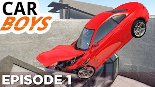 Car Boys  Nick and Griffin Play BeamNGdrive — CAR BOYS Episode 1 [upl. by Aihsem786]