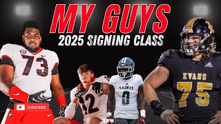 2025 National Signing Day  MY GUYS in Signing Class for Georiga Football [upl. by Negrom]