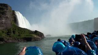 Maid of the Mist Boat Ride Niagara Falls Full HD [upl. by Ahsekam]