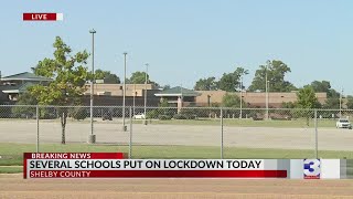 Several schools put on lockdown after threat [upl. by Guerra974]