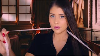 ASMR Roleplay  Measuring You Italian Accent 🇮🇹 [upl. by Assirram377]