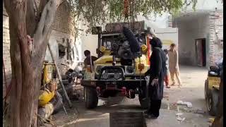 Toyota 1KZTE Engine is ready to Install I Pakistan I Man With Yellow 4x4 I Toyota BJ40 [upl. by Dnalyram]