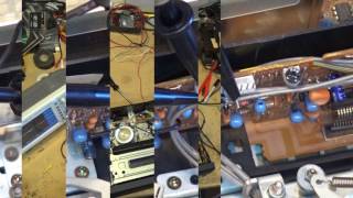 Aligning a VCR tape path using a digital scope and looking at video waveforms [upl. by Handel]