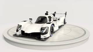 Isotta Fraschini Tipo 6 LMHC White Mockup WEC 2024 Race Car PBR 3D model [upl. by Partan727]