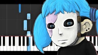 Sally Face  Memories And Dreams Piano Tutorial [upl. by Gatias]