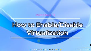 How to enable virtualization in BIOSUEFI settings  Windows 11 or 10 [upl. by Kcirednek]