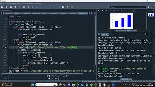 CSV File Handling [upl. by Sotnas]