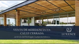 VENTA DE RESIDENCIA EN CALLE CERRADA EN JARDINES DEL PEDRGAL [upl. by Ayotnahs]