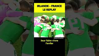 ⚽ Irlande  France  le cri de guerre des Irlandais [upl. by Anelat969]