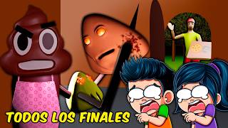 TODOS LOS FINALES DE LA VENGANZA DE POU CON JONDRES GC  BOU´S REVENGE SECRETOS Y MISTERIOS ADRI SF [upl. by Esetal]