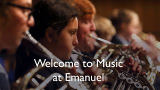 Welcome to Music at Emanuel [upl. by Ollie]