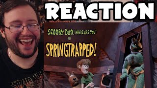 Gors quotScooby Doo Where Are You In SPRINGTRAPPED by Eagan Tilghmanquot REACTION [upl. by Ainoek]