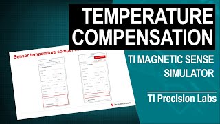 Magnetic temperature compensation using the TI Magnetic Sense Simulator Tool TIMSS [upl. by Esmond]