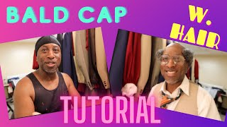 BALD CAP with HAIR Tutorial [upl. by Cornish]