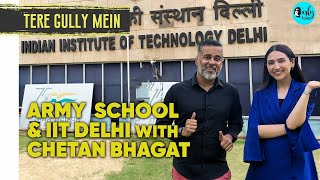 Exploring IIT Delhi With Chetan Bhagat X Sahiba Bali  Tere Gully Mein Ep 54  Curly Tales [upl. by Alegnat206]