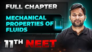 Mechanical Properties of Fluids FULL CHAPTER  Class 11th Physics  Arjuna NEET [upl. by Alissa]