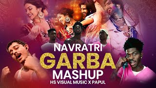 Navratri Garba Mashup 2024  HS Visual Music x Papul  Best Of Dandiya Garba Songs Mashup 2024 [upl. by Wessling]