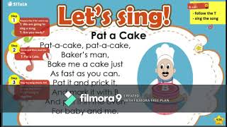 Pat A cake 51Talk song [upl. by Alohs]