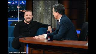 Ricky Gervais says he doesnt worry about getting cancelled because he can justify everything he j [upl. by Hannavas]