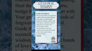 Family Reconciliation Prayer dailyprayers redditstories biblicalaffirmations [upl. by Atalayah]