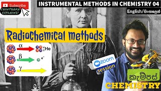 Radiochemical methods Instrumental methods of chemistry [upl. by Haldis479]