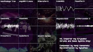 Metroid Prime 2  VS Emperor Ing Crysalis Drums and Bass Synths Only [upl. by Einnahc]