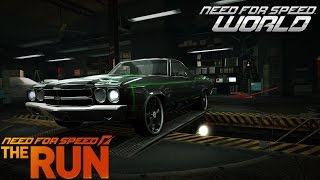 Need For Speed World Cesar DeLeon Chevrolet El Camino SS NFS The Run Boss [upl. by Shanon]