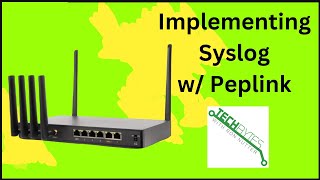 Peplink B OneB One 5G Implementing Syslog on Peplink [upl. by Ahsinauq101]