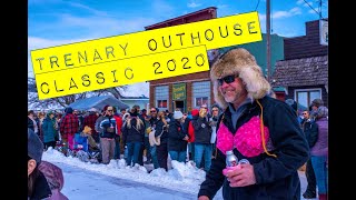 Upper Peninsula of Michigan Trenary Outhouse Classic 2020 [upl. by Lyrehs]