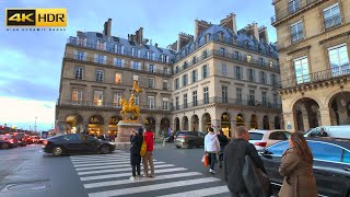 Paris France 🇫🇷 Rue de Rivoli Walking Tour January 2024 4K HDR [upl. by Vasily]