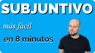 🕜 SUBJUNTIVO más FÁCIL en 8 minutos 🕜 [upl. by Nala]