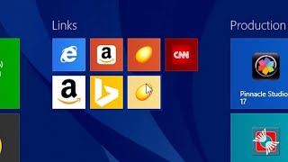 Windows 81 Tip Pin Any URL To Your Start Screen with IE11 [upl. by Akeirahs57]