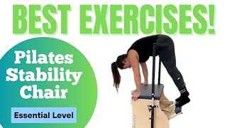 8 BEST Pilates Chair Exercises for CORE STRENGTH 💪 [upl. by Eldin858]