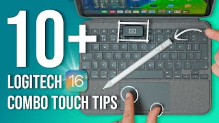 Logitech Combo Touch Tips amp Tricks iPad 10th Gen [upl. by Geldens]