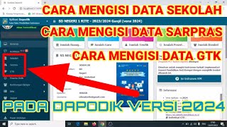 CARA MENGISI DAPODIK 2024 PART 1 [upl. by Catton]