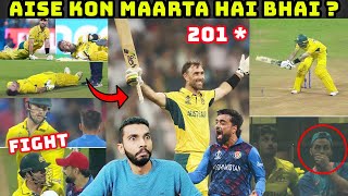 MAXWELL 201 😳🔥 MUJEEB DROPPED CATCH  AUSTRALIA VS AFGHANISTAN 2023 [upl. by Takakura]