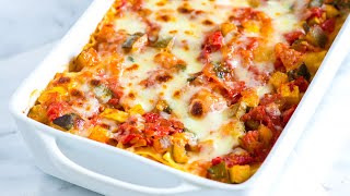 Easy Vegetable Lasagna Recipe [upl. by Sugihara]