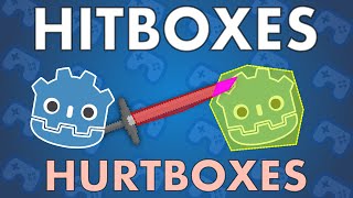 How to Implement Hitboxes and Hurtboxes in Godot  Area2D Tutorial [upl. by Noyar65]