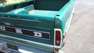 1972 FORD F100 2WD PICKUP  FAMILY OWNED SINCE NEW  SOLD [upl. by Colinson]