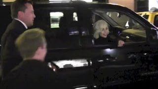 Lady Gaga Gets Chased By Fans  Saturday Night Live [upl. by Nonnaer101]