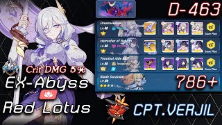 Honkai Impact 3 EX Abyss Red Lotus  Jizo Mitama 786 Pts D463 [upl. by Paterson]