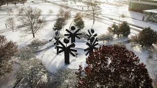 First Snowfall of 2019  The College at Brockport [upl. by Allard125]