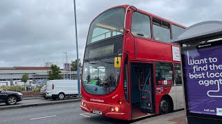 UNBELIEVABLE KICKDOWN NXWM 4509 BU53 UMF Volvo B7TL Euro 3 ZF WrightBus Eclipse Gemini 1 Route 5 [upl. by Yznel296]