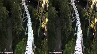 Revolution 3D OnRide Six Flags Magic Mountain [upl. by Ahtenak]