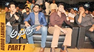 Akhil Movie Audio Launch Part 1  Akhil V V Vinayak Sayesha Saigal [upl. by Coralie992]