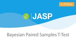 JASP Tutorial Bayesian Paired Samples TTest [upl. by Romona]